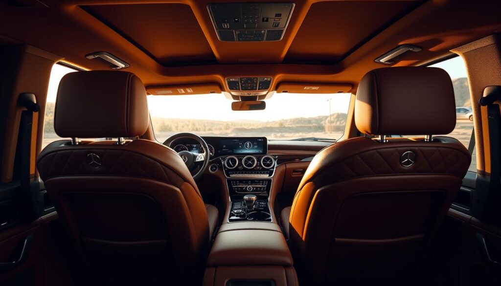 Mercedes-Benz G63 interior luxury