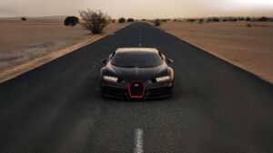 Buggati Chiron black