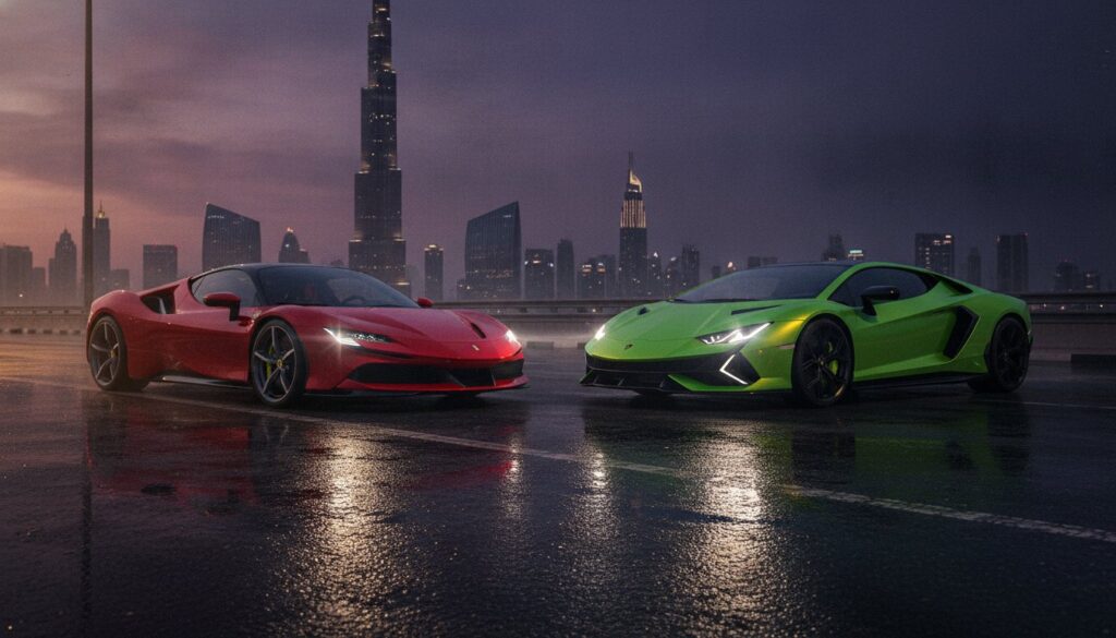 Ferrari vs Lamborghini Rental Dubai: The 2026 Elite Comparison Guide
