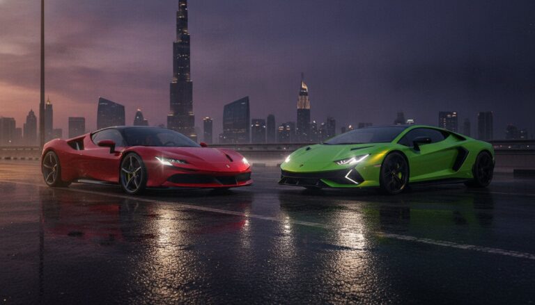 Ferrari vs Lamborghini Rental Dubai: The 2026 Elite Comparison Guide