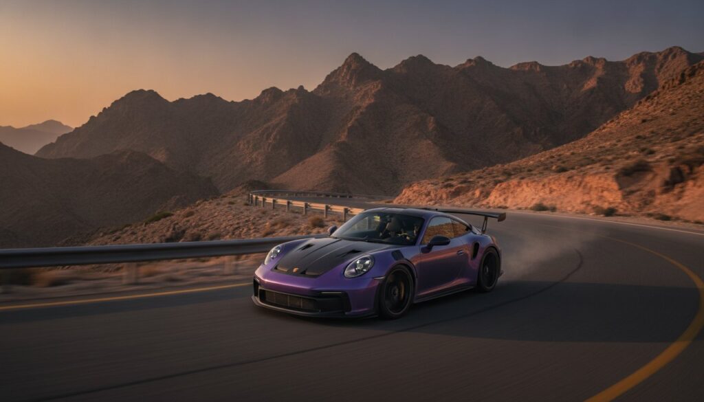 Best Driving Roads for the Porsche 911 GT3 RS in the UAE: 2026 Edition