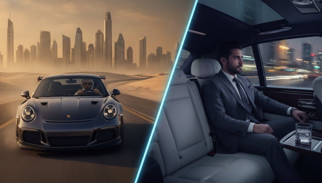 Chauffeur Service vs Self-Drive Supercar: The 2026 UAE Elite Travel Guide