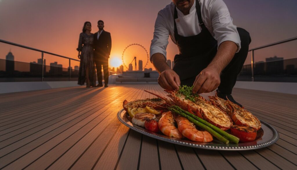 Yacht Rental Catering Options: The Definitive Guide to Elite Onboard Dining in the UAE