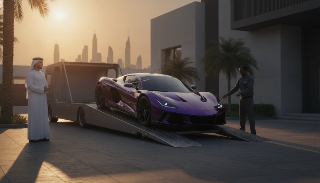 Luxury Car Delivery in the UAE: The Ultimate Elite Transport Guide