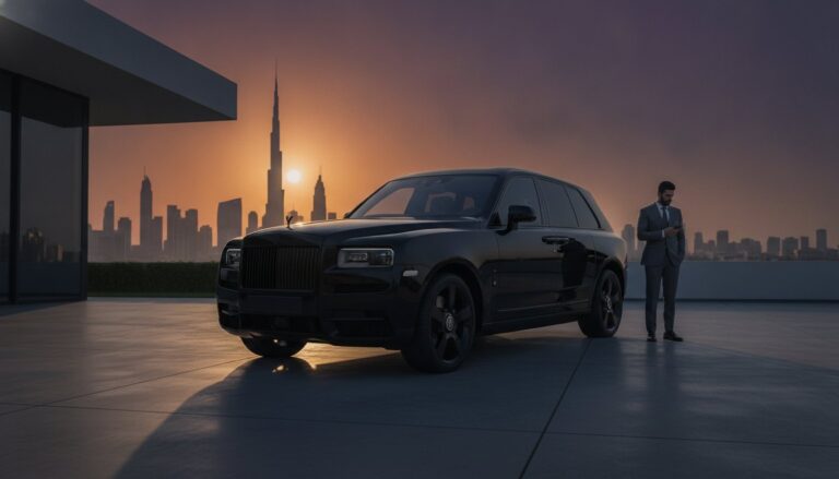 Rolls Royce Cullinan Black Badge Rental Dubai: The 2026 National Guide to Dark Luxury