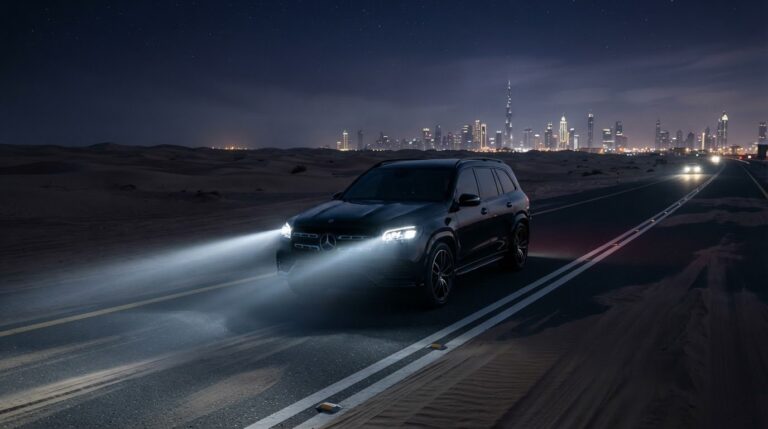 Anti Dazzle Matrix LED Headlight Visibility on Unlit Desert Highways: The 2026 Guide