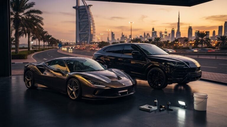 Bespoke Vehicle Detailing and Ceramic Coating Standards for VIP Rentals