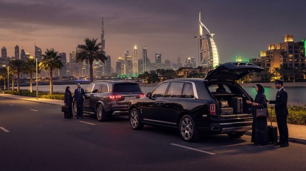 Booking a Long-Wheelbase Luxury SUV for a Corporate Board Delegation