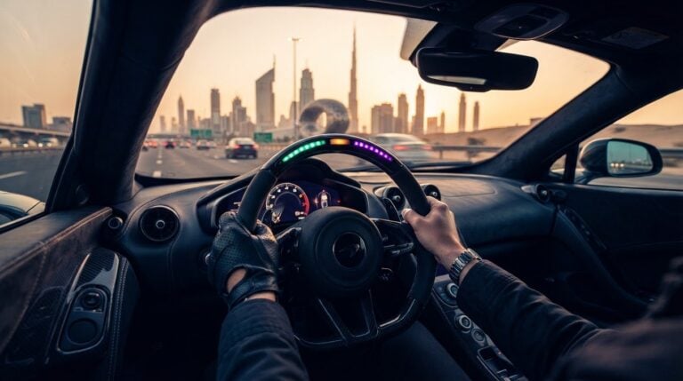 Carbon-Fiber Steering Wheel Shift-Light Indicators Explained for Drivers