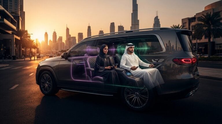Entertainment System Multi-Zone Audio Balancing for Rear Executive Passengers