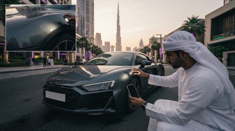 Exotic Car Handover Inspection Checklist for Pre-Existing Paint Blemishes