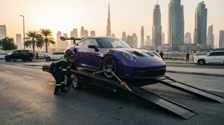 Flatbed Trailer Delivery for Exotic Car Rentals: How to Secure a Low-Clearance Vehicle