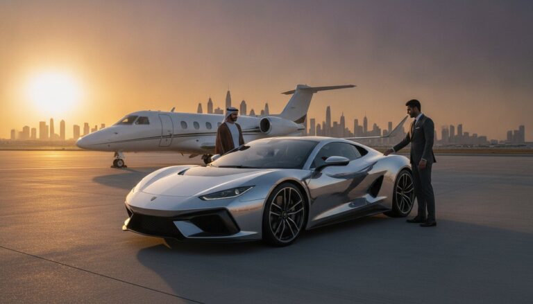 How to Rent a Luxury Car from a Private Airport in the UAE: The 2026 Elite Guide