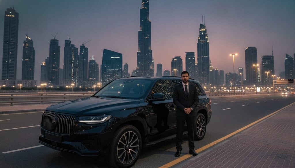 Luxury Chauffeur with Security Driver Dubai: Elite UAE Protection