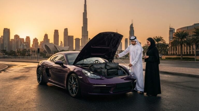 Packing Luggage for a Rented Supercar: A Practical UAE Guide