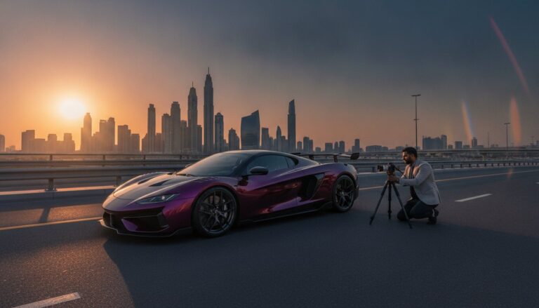The 2026 Guide to Supercar Rental for Photoshoots in the UAE