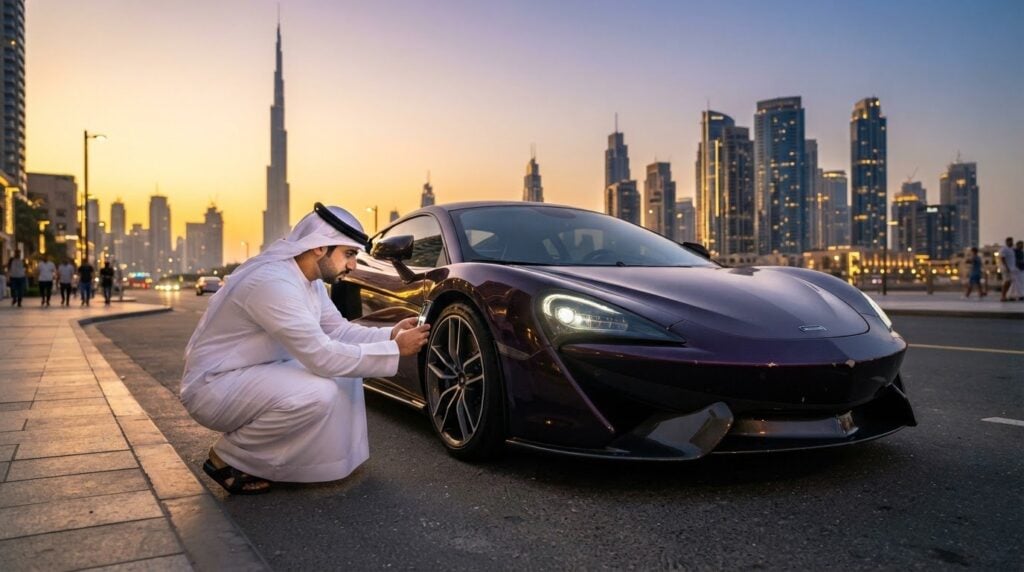 Understanding Exterior Return Condition Policies for Rented Supercars