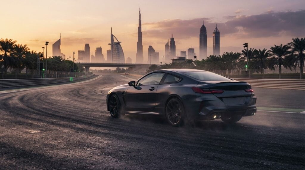 How to Handle Wheel Spin in a High-Horsepower Rear-Wheel-Drive Car on Slick Tarmac