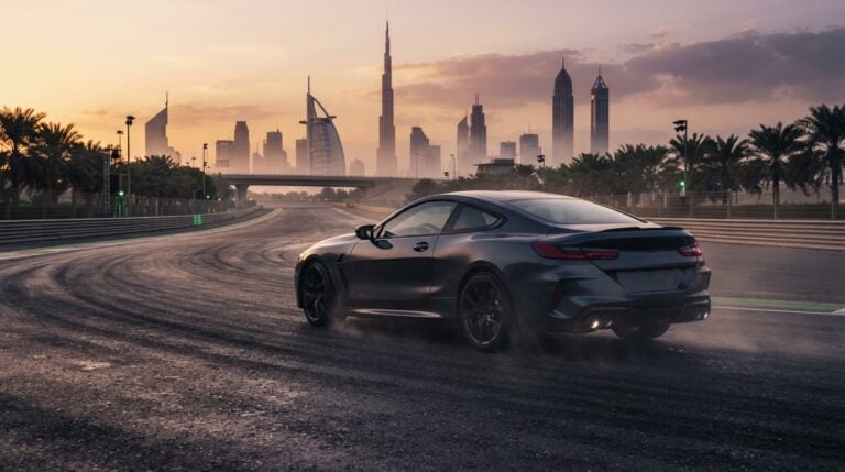 How to Handle Wheel Spin in a High-Horsepower Rear-Wheel-Drive Car on Slick Tarmac