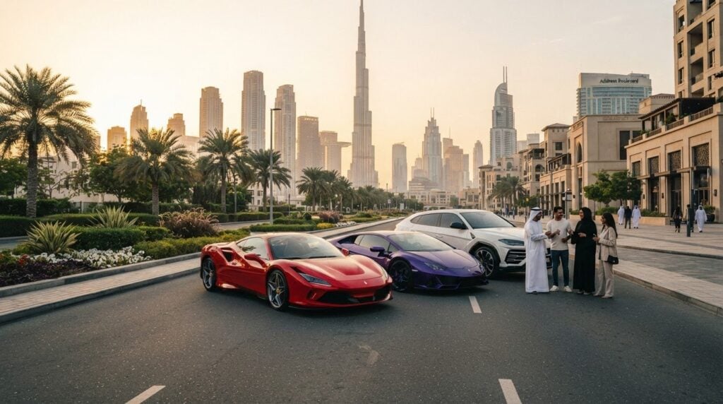 How to Rent Multiple Supercars for a Group Drive