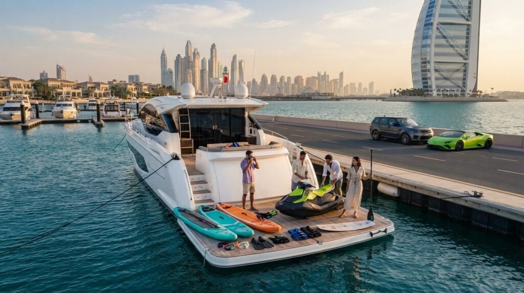 Water Sports Equipment on Luxury Yacht Rentals: What to Expect in 2026