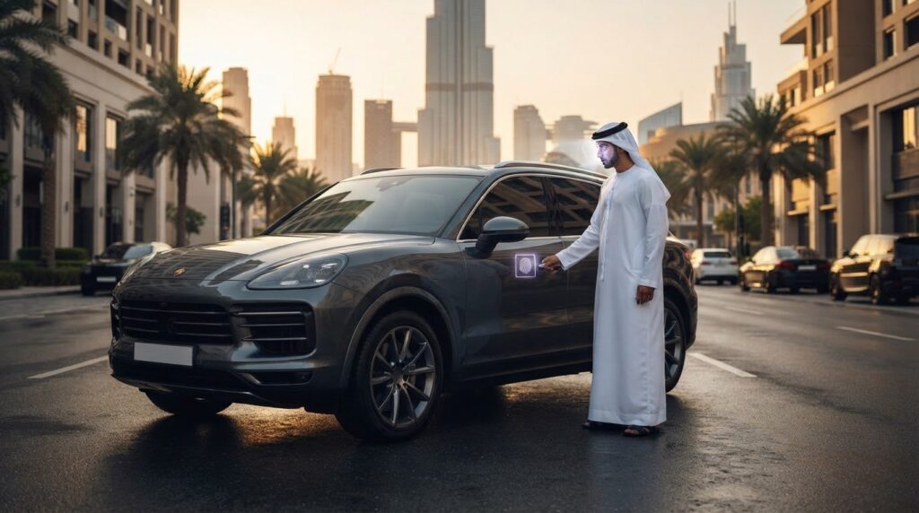 Advanced Tech Features in Modern Luxury Rental Cars: Biometric Access Explained