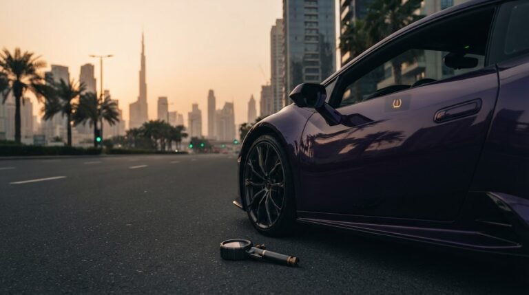 Exotic Car Low Tire Pressure Warning Guide