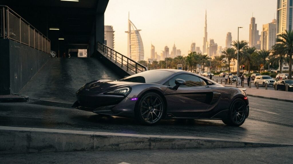 Front Axle Lift System: How to Use It on a Rented Supercar