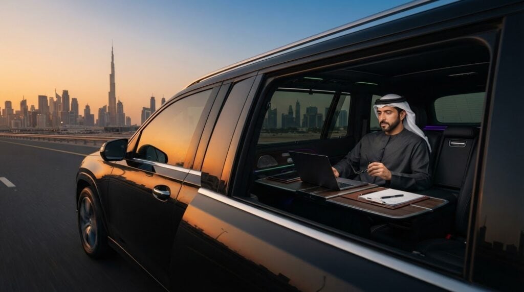 Hiring Rear-Seat Executive Lounges on Wheels for Productive Mobile Working