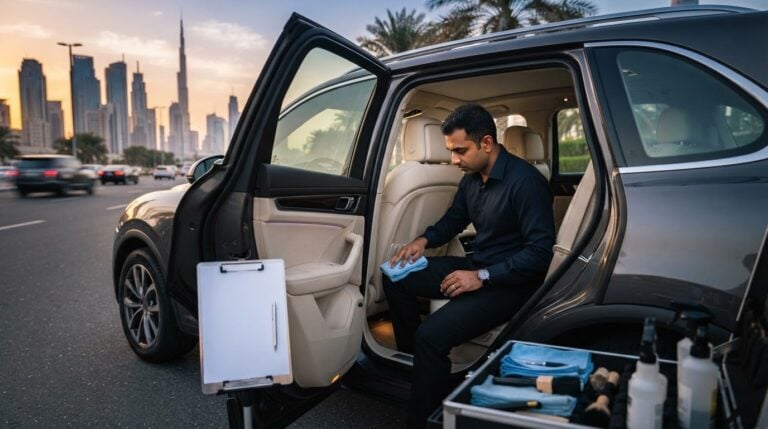 How Luxury Car Rental Firms Calculate Interior Sanitization and Cleaning Fees