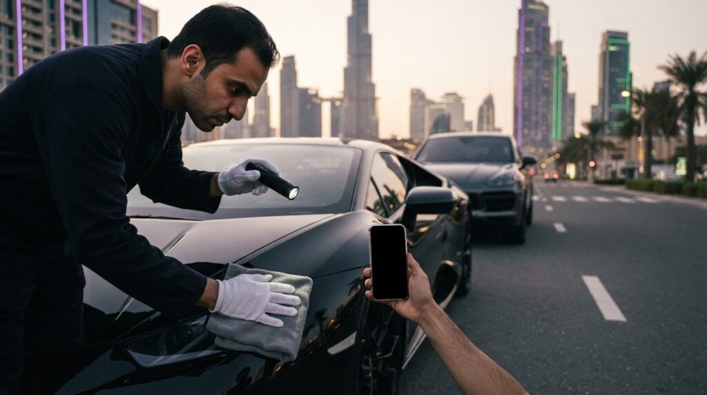 Luxury Vehicle Return Inspection Protocol: Protect Exterior Paintwork Integrity