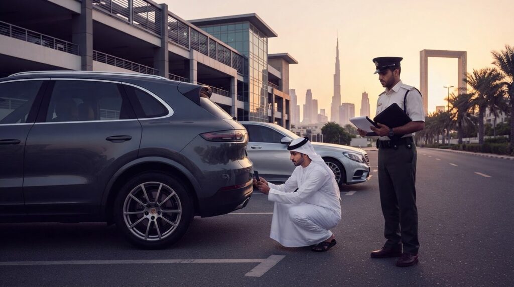 Minor Car Park Blemishes on a Rental Car: How to File an Official Police Report