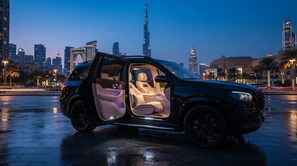 Rolls-Royce Bespoke Interior Rental: Ambient Lighting Explained