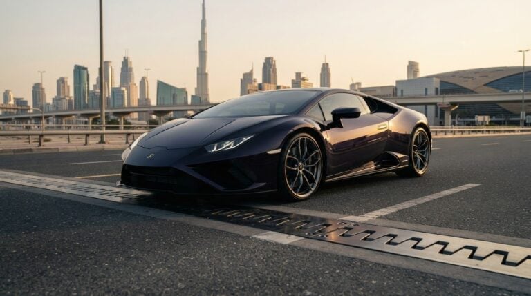 Tips for Driving a Low-Clearance Supercar on UAE Roads