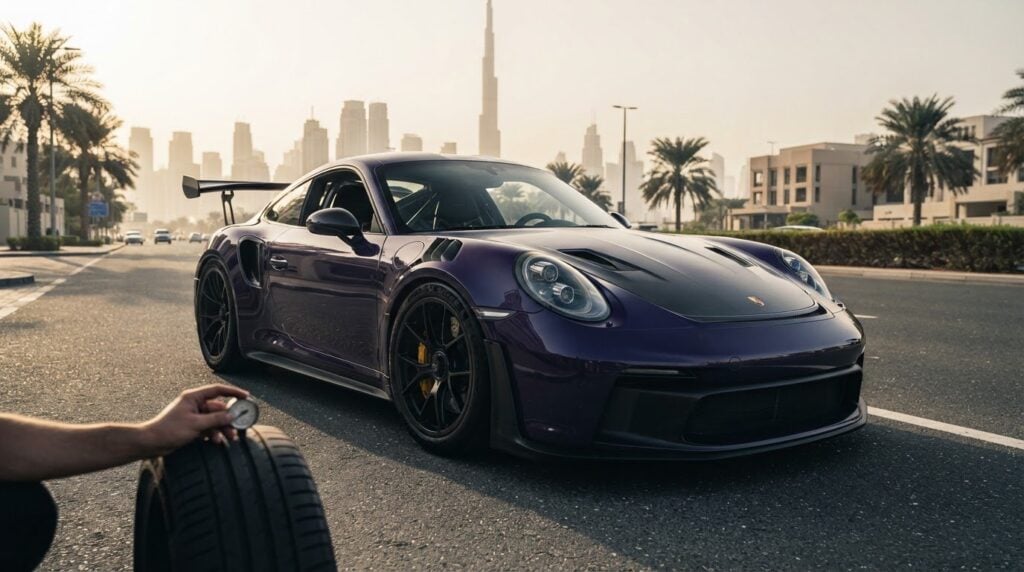 Tips for Driving a Rented Supercar in Extreme Summer Heat