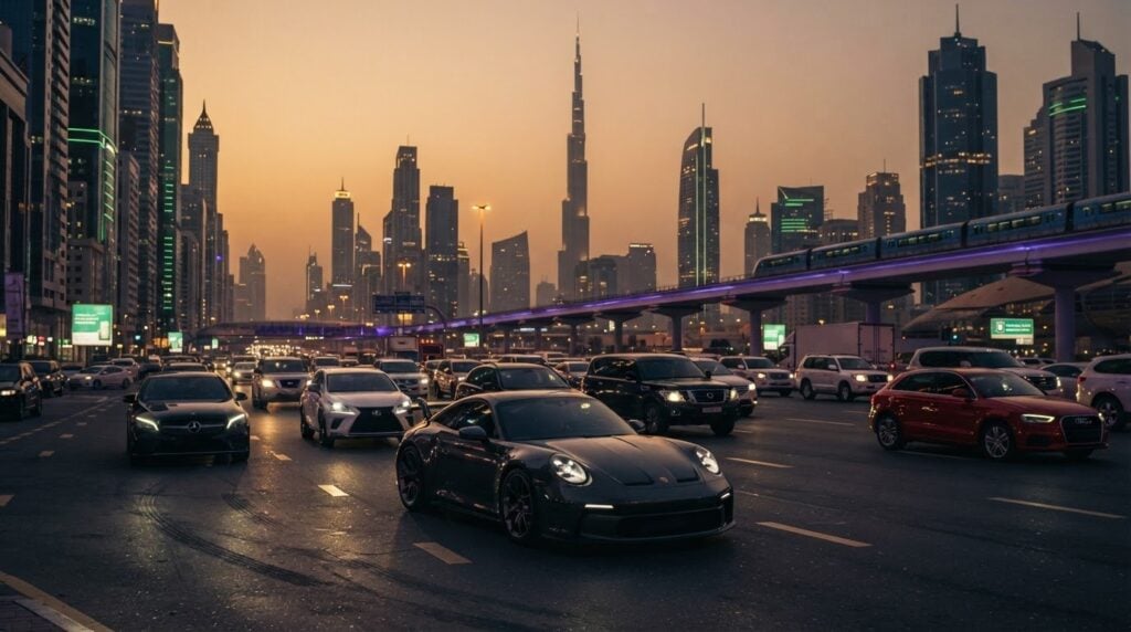 Tips for Driving a Supercar in Heavy UAE Traffic