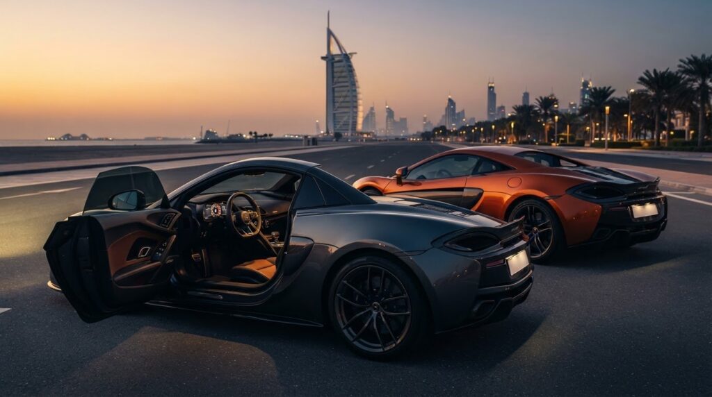 Understanding Manufacturer Scheduled Service Indicators on Rented Supercars