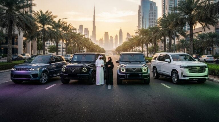 Luxury SUV Rental Dubai: Choose the Right SUV for Your Journey